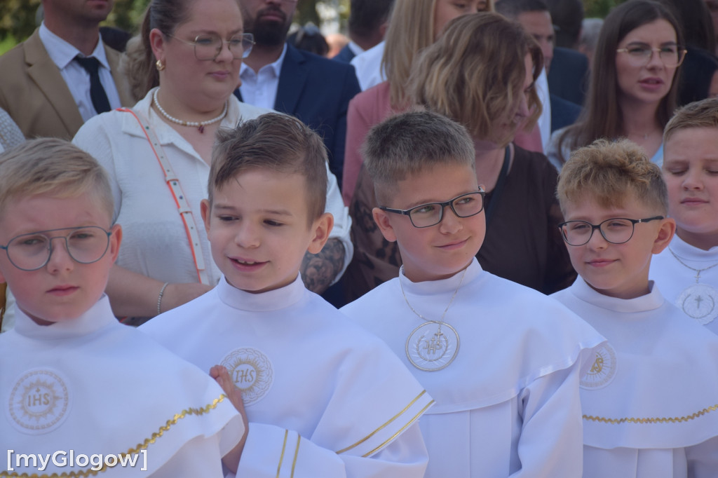 Pierwsza komunia w kościele na os. Kopernik