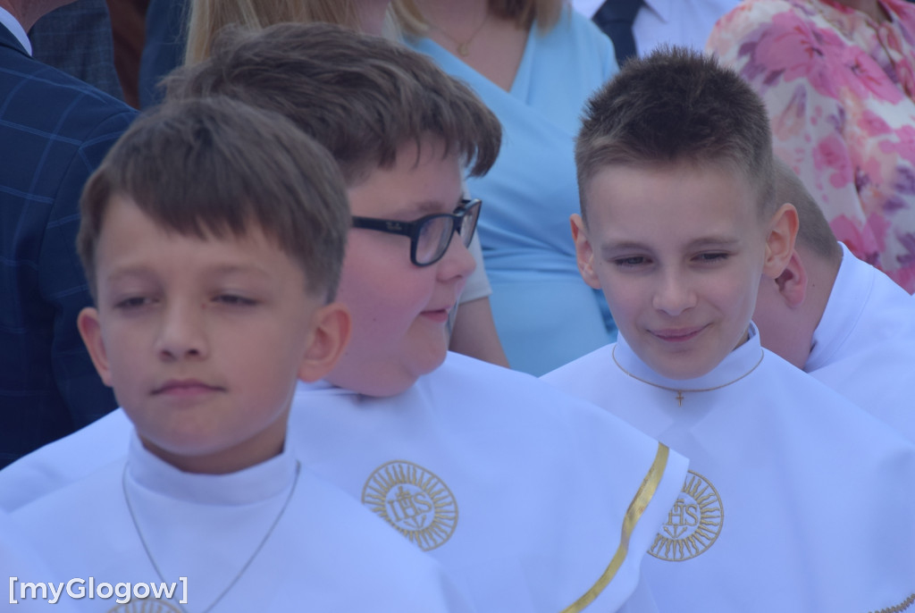 Pierwsza komunia w kościele na os. Kopernik