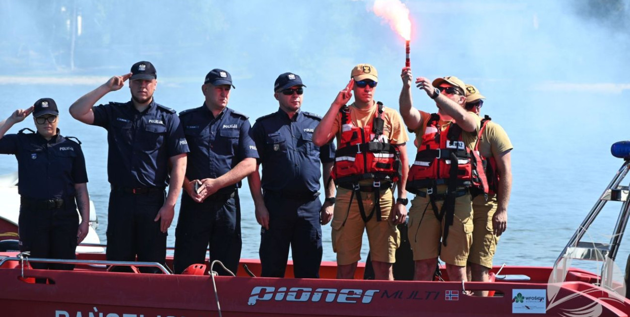 Pożegnanie policjanta