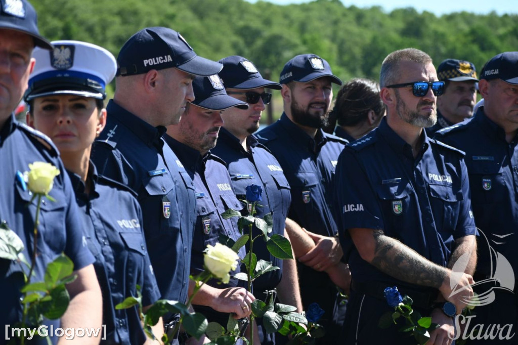 Pożegnanie policjanta