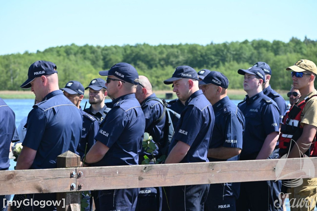 Pożegnanie policjanta