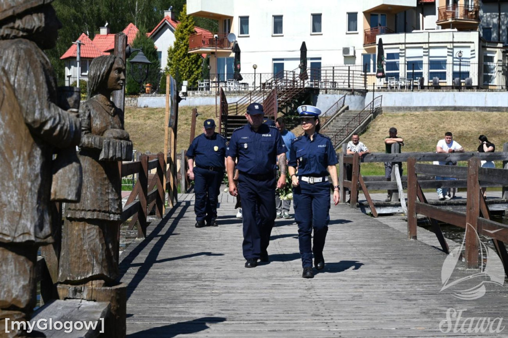 Pożegnanie policjanta