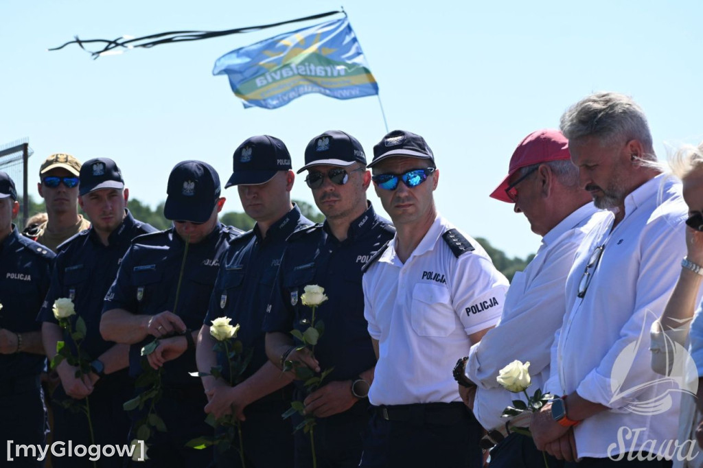 Pożegnanie policjanta