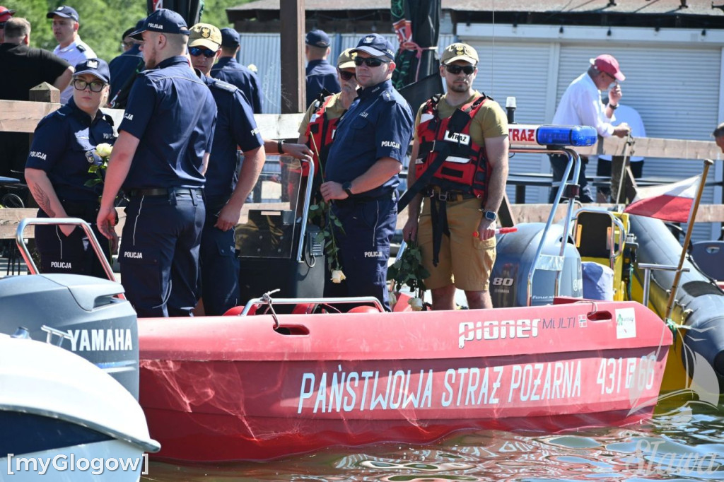 Pożegnanie policjanta