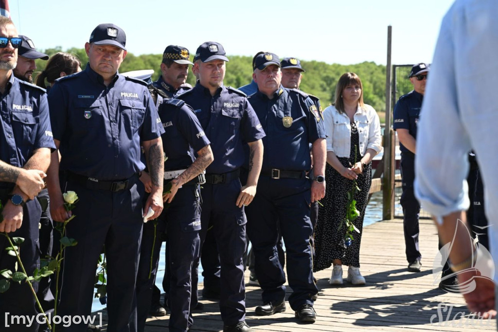 Pożegnanie policjanta