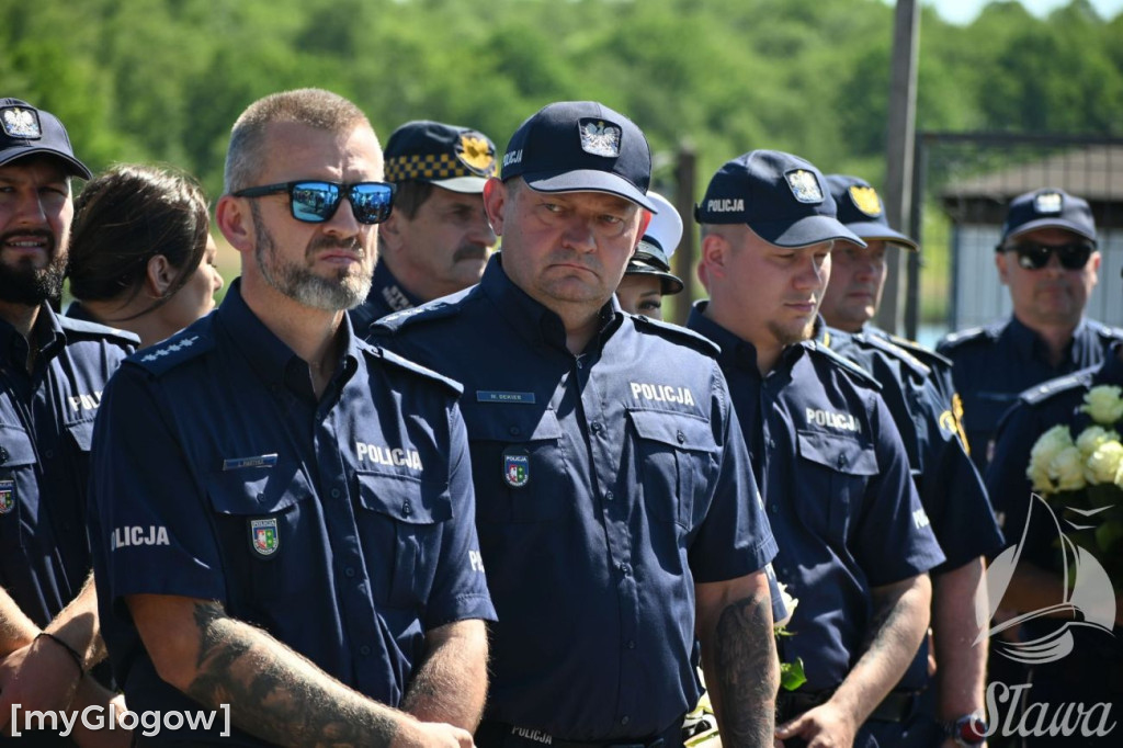 Pożegnanie policjanta