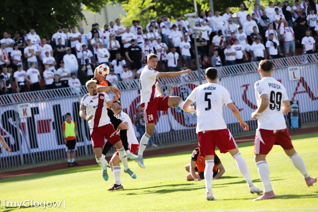 Chrobry Głogów w finale baraży o Ekstraklasę