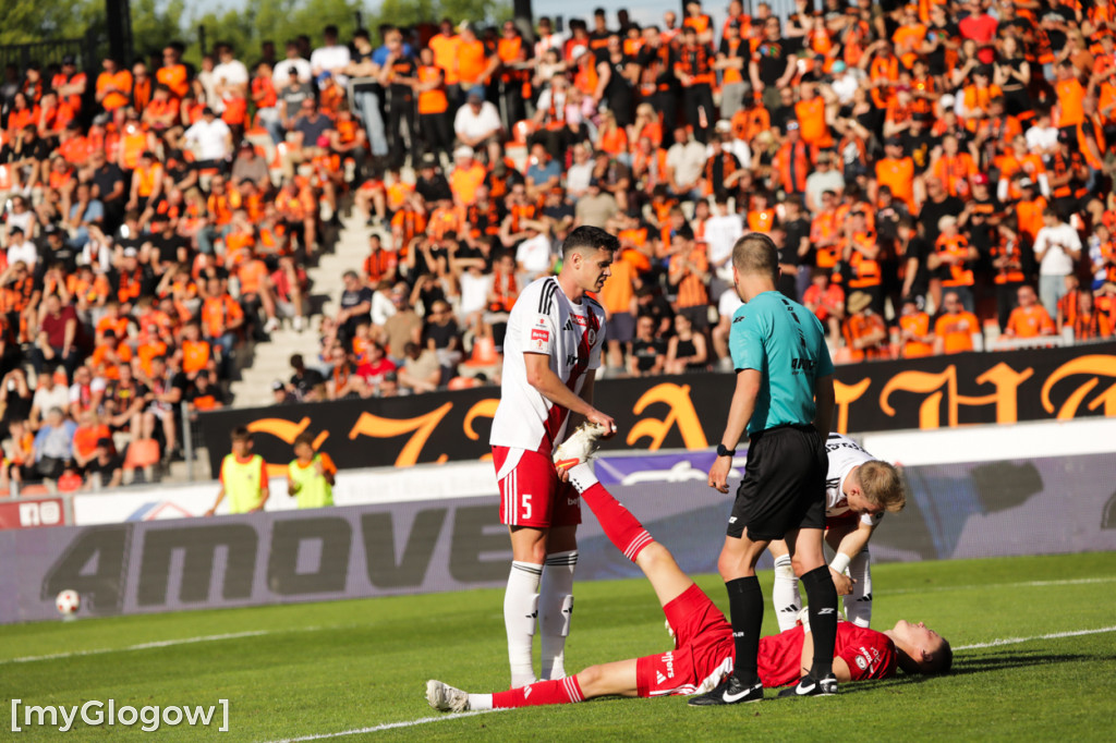 Chrobry Głogów w finale baraży o Ekstraklasę