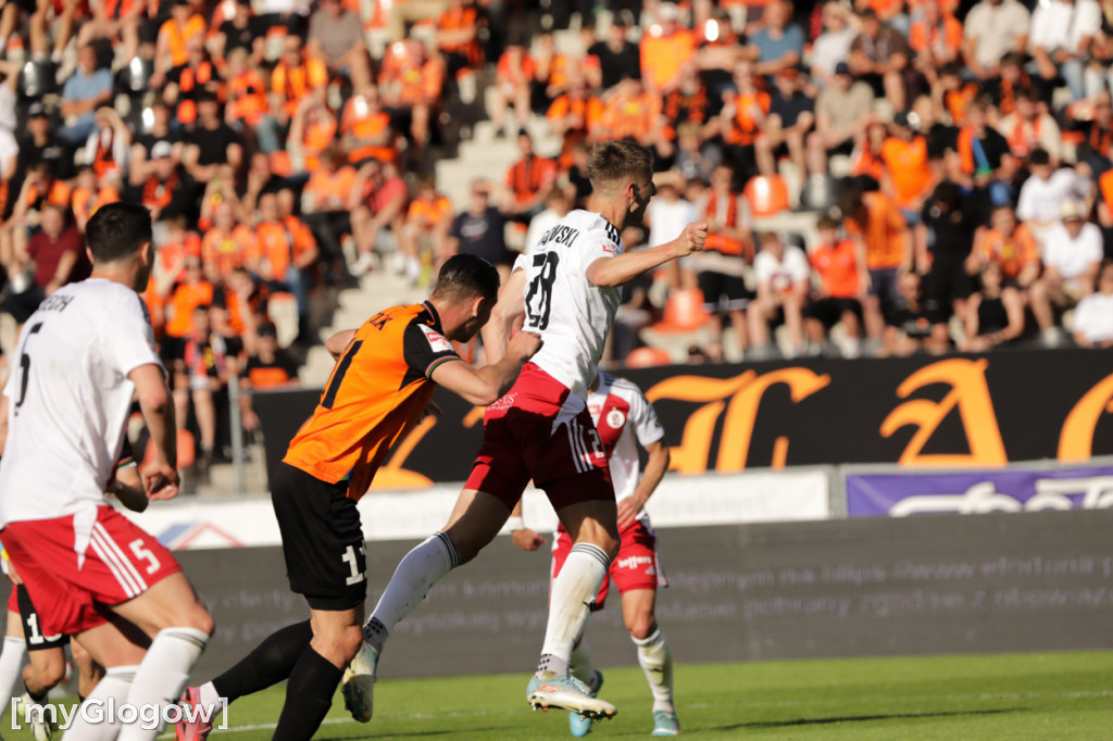 Chrobry Głogów w finale baraży o Ekstraklasę