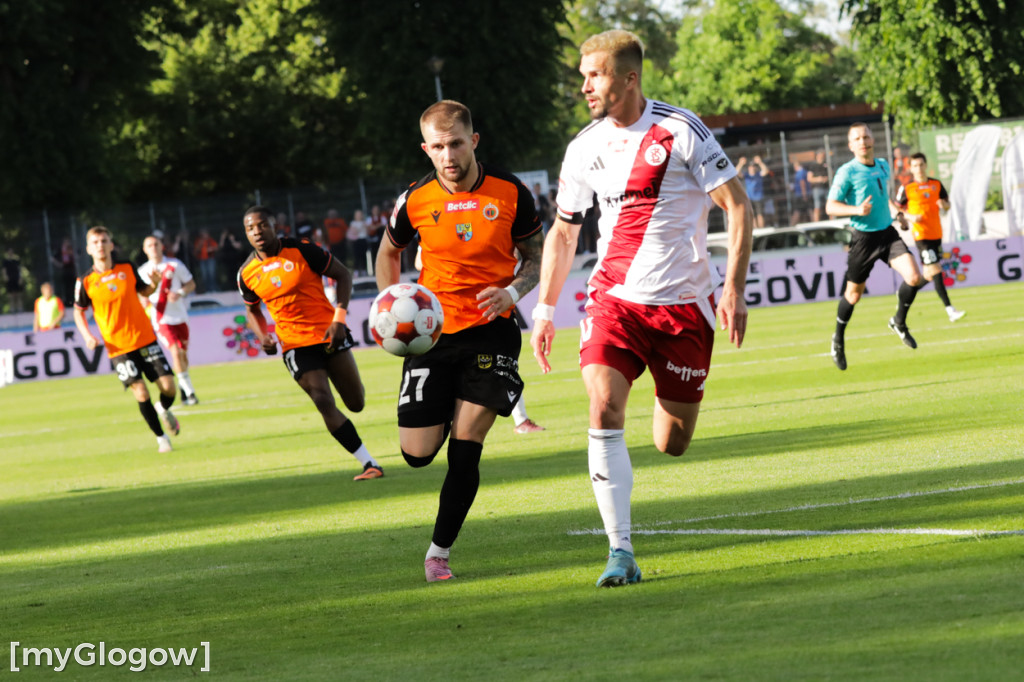 Chrobry Głogów w finale baraży o Ekstraklasę