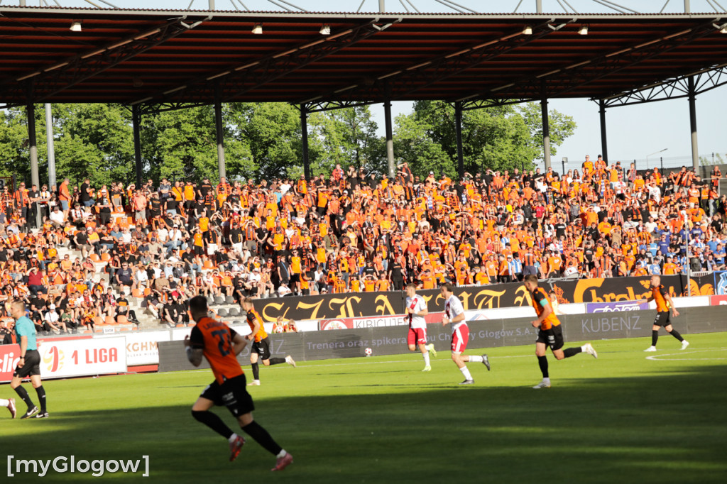 Chrobry Głogów w finale baraży o Ekstraklasę