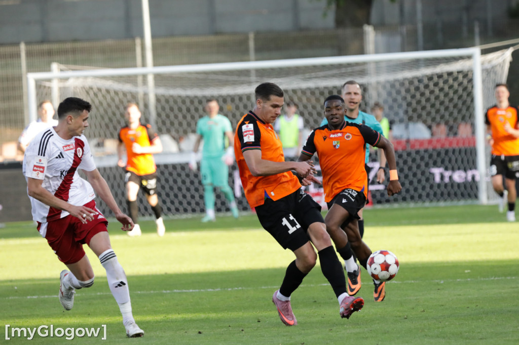 Chrobry Głogów w finale baraży o Ekstraklasę