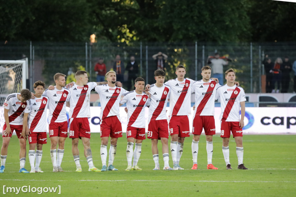 Chrobry Głogów w finale baraży o Ekstraklasę