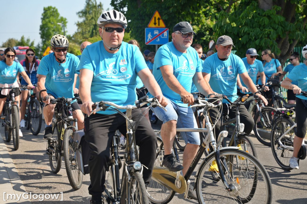 Rajd rowerowy w Grębocicach