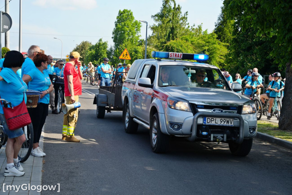 Rajd rowerowy w Grębocicach