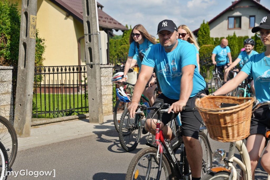 Rajd rowerowy w Grębocicach