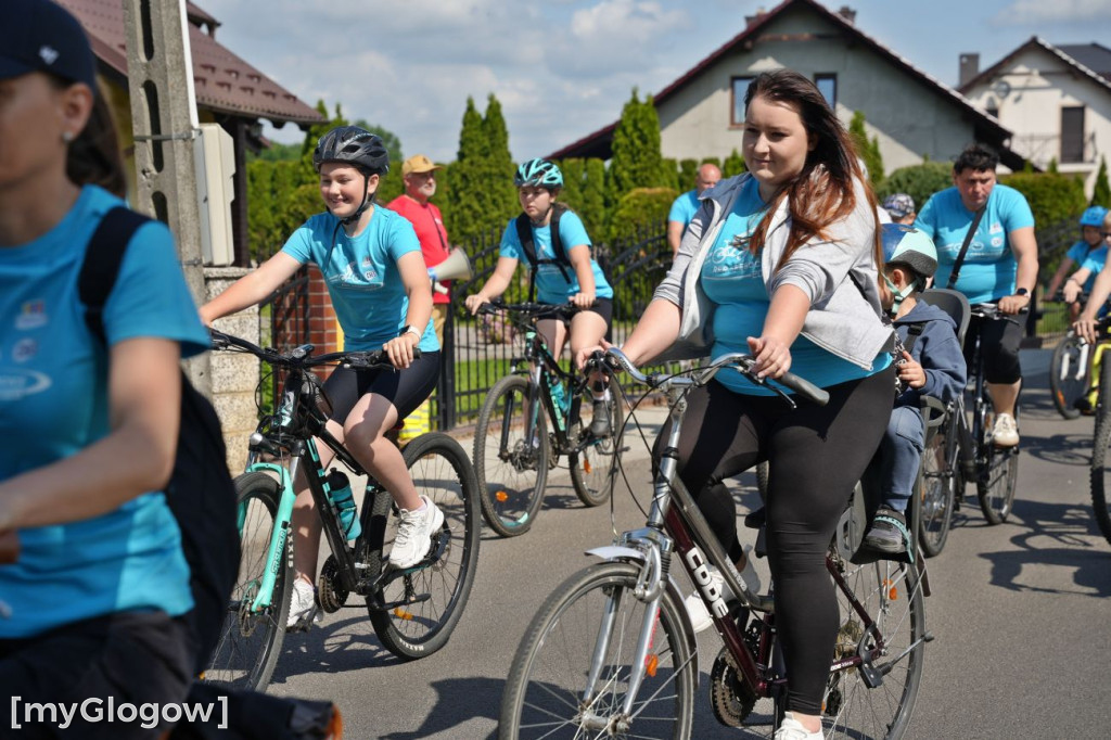 Rajd rowerowy w Grębocicach