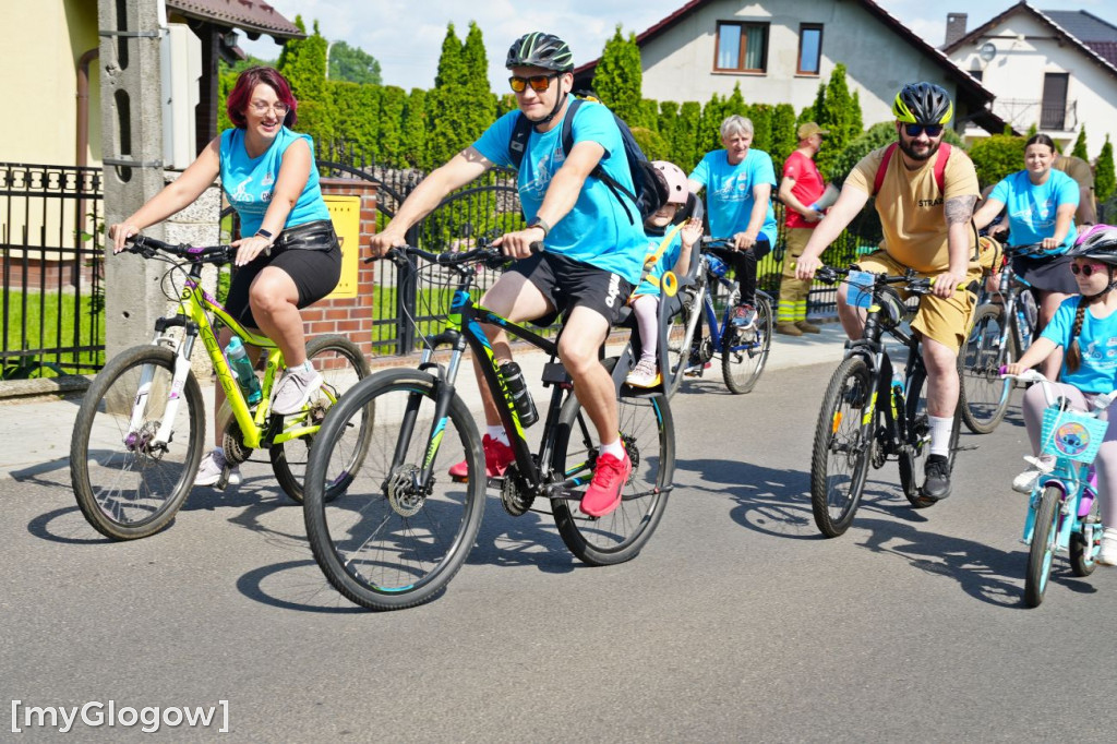 Rajd rowerowy w Grębocicach
