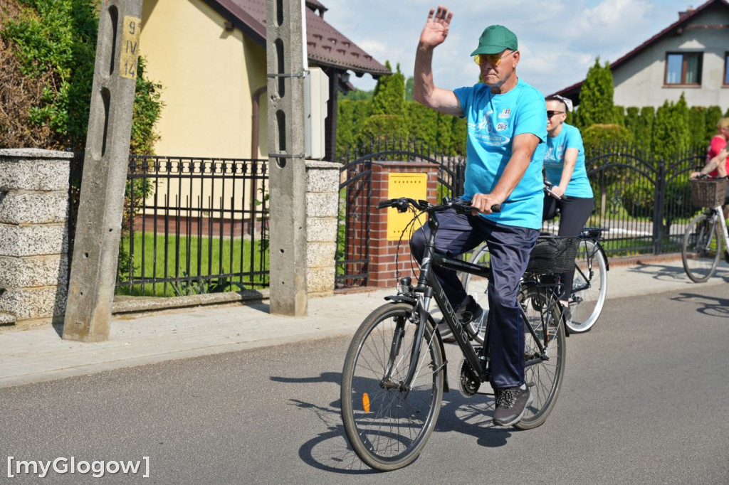Rajd rowerowy w Grębocicach