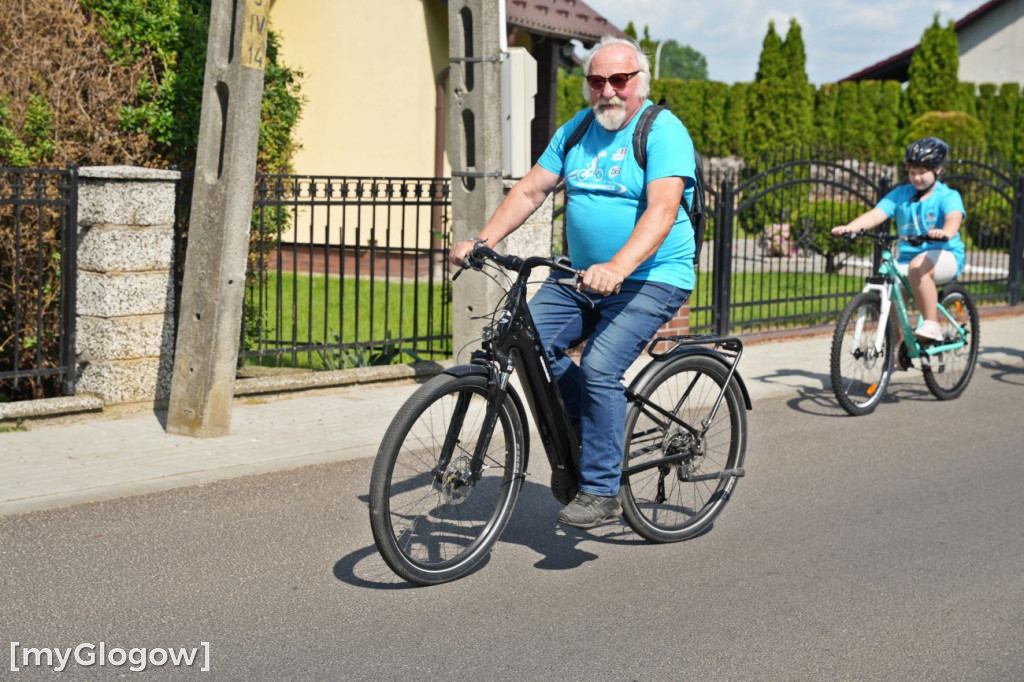 Rajd rowerowy w Grębocicach