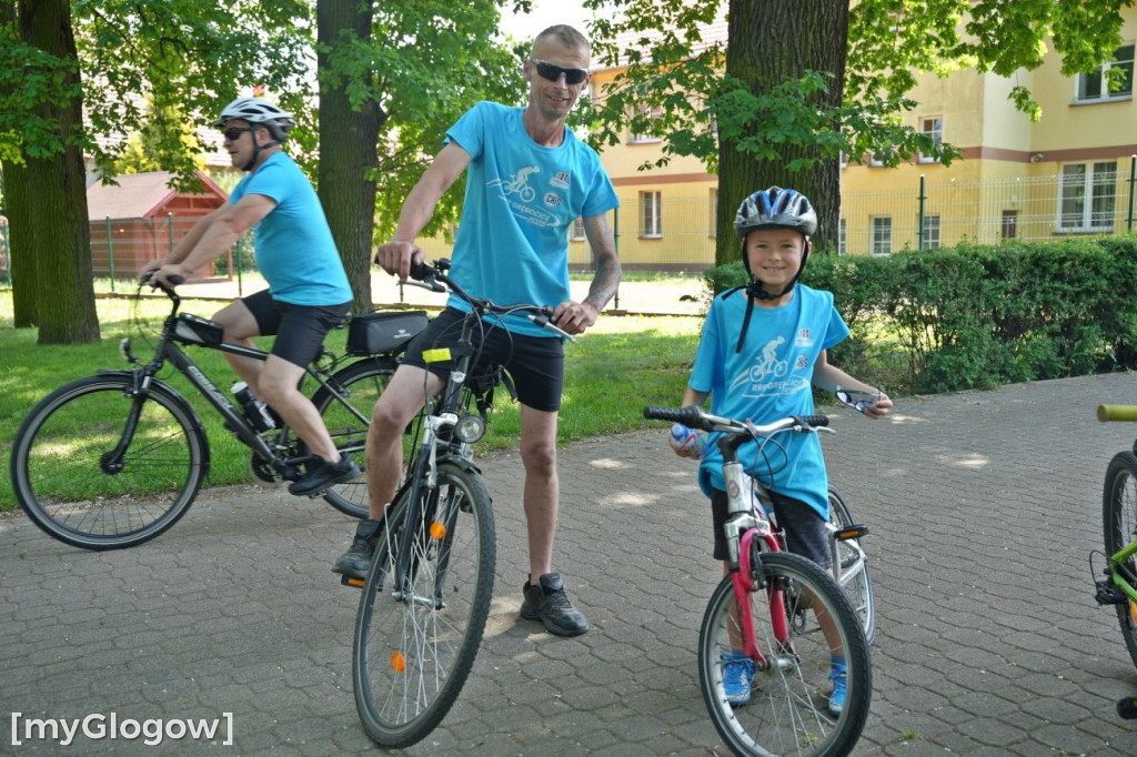 Rajd rowerowy w Grębocicach
