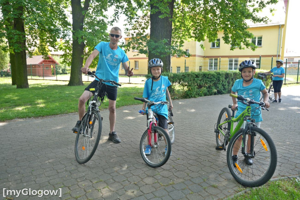 Rajd rowerowy w Grębocicach