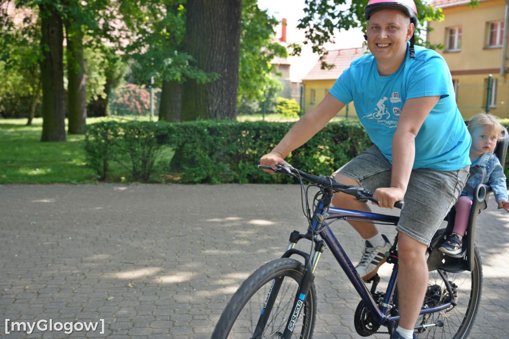 Rajd rowerowy w Grębocicach