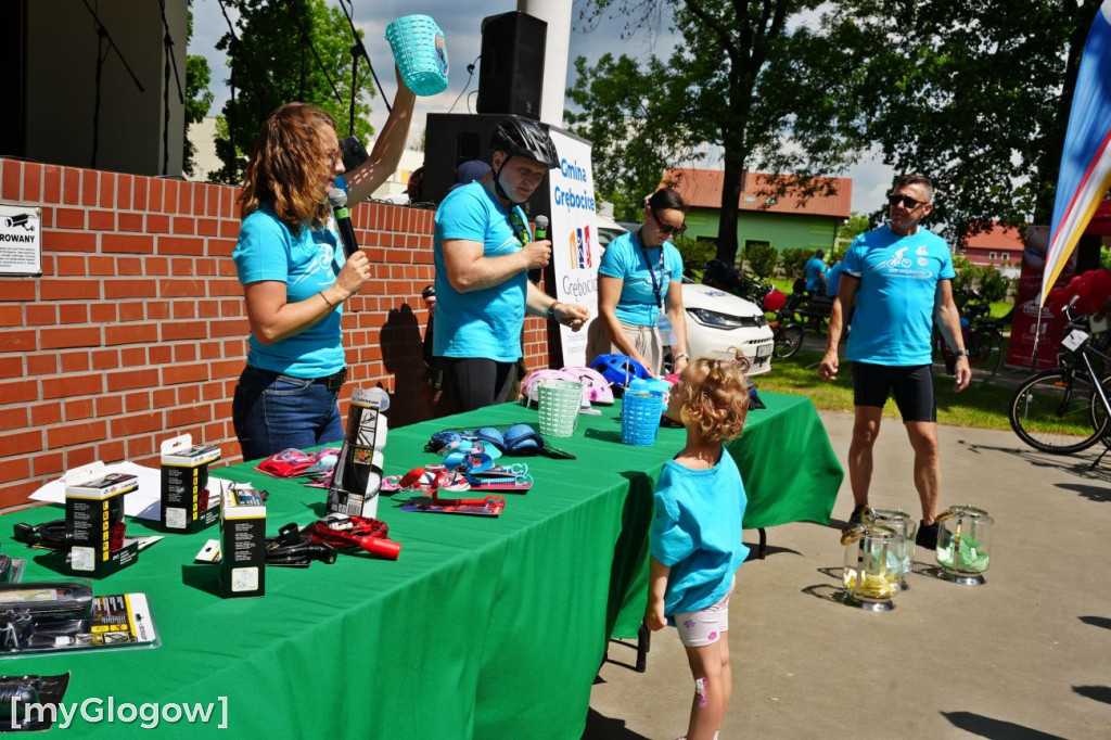 Rajd rowerowy w Grębocicach