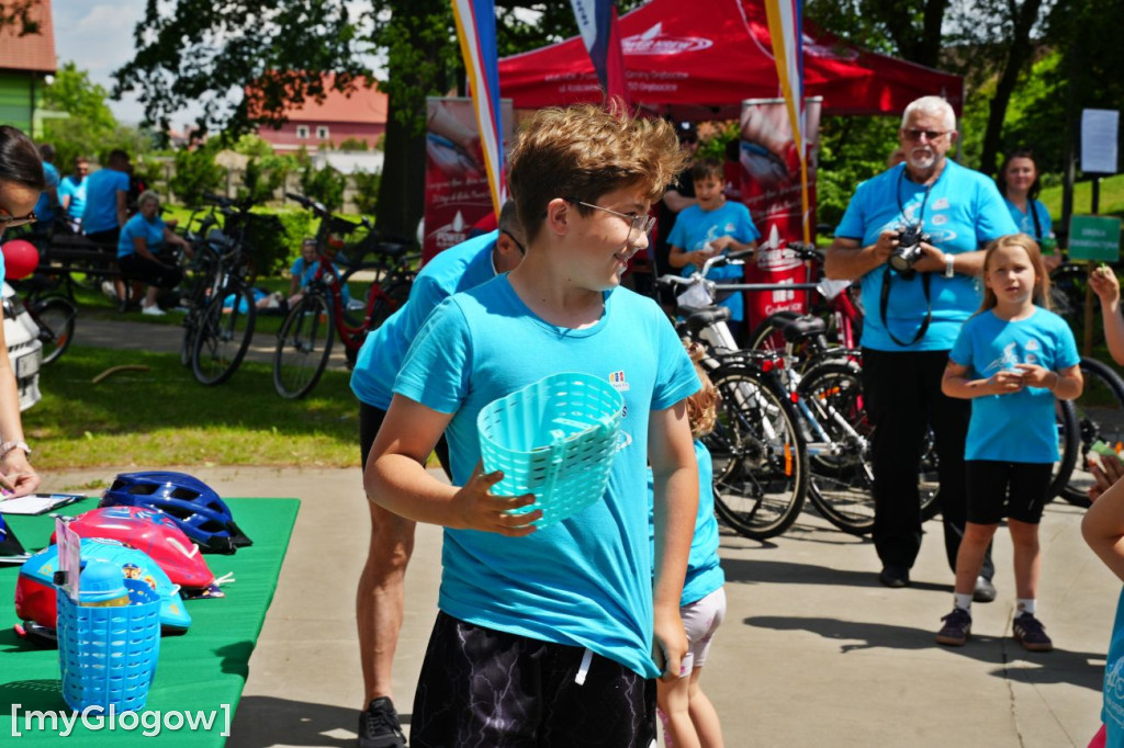 Rajd rowerowy w Grębocicach