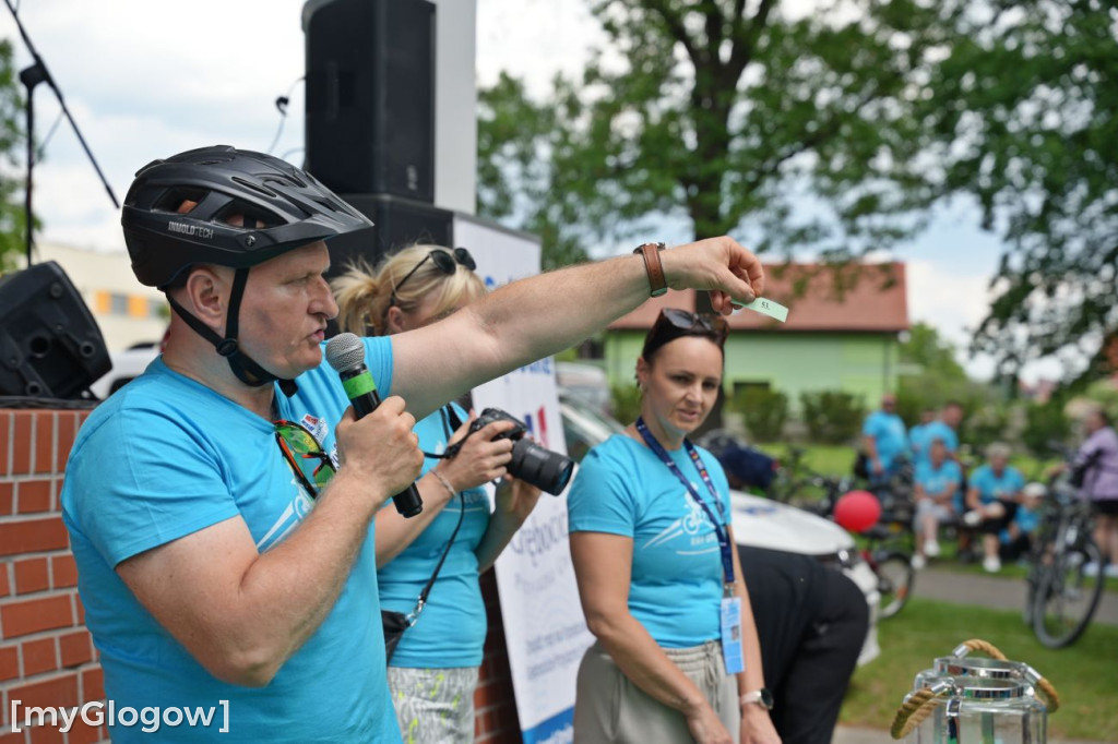Rajd rowerowy w Grębocicach