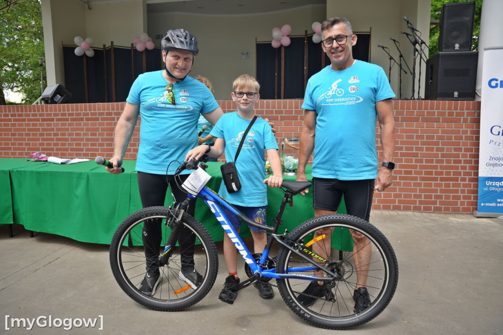 Rajd rowerowy w Grębocicach