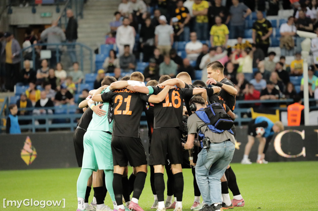 Chrobry grał z Wieczystą w finale baraży