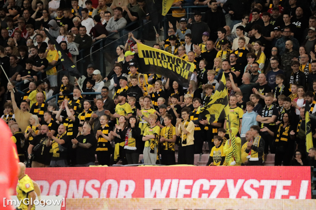 Chrobry grał z Wieczystą w finale baraży