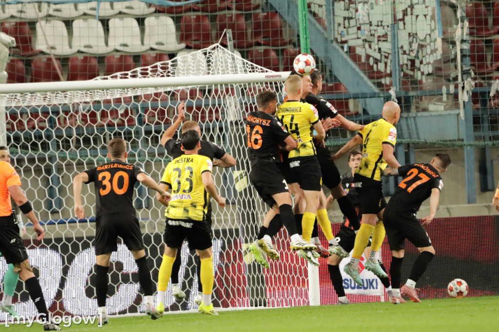 Chrobry grał z Wieczystą w finale baraży