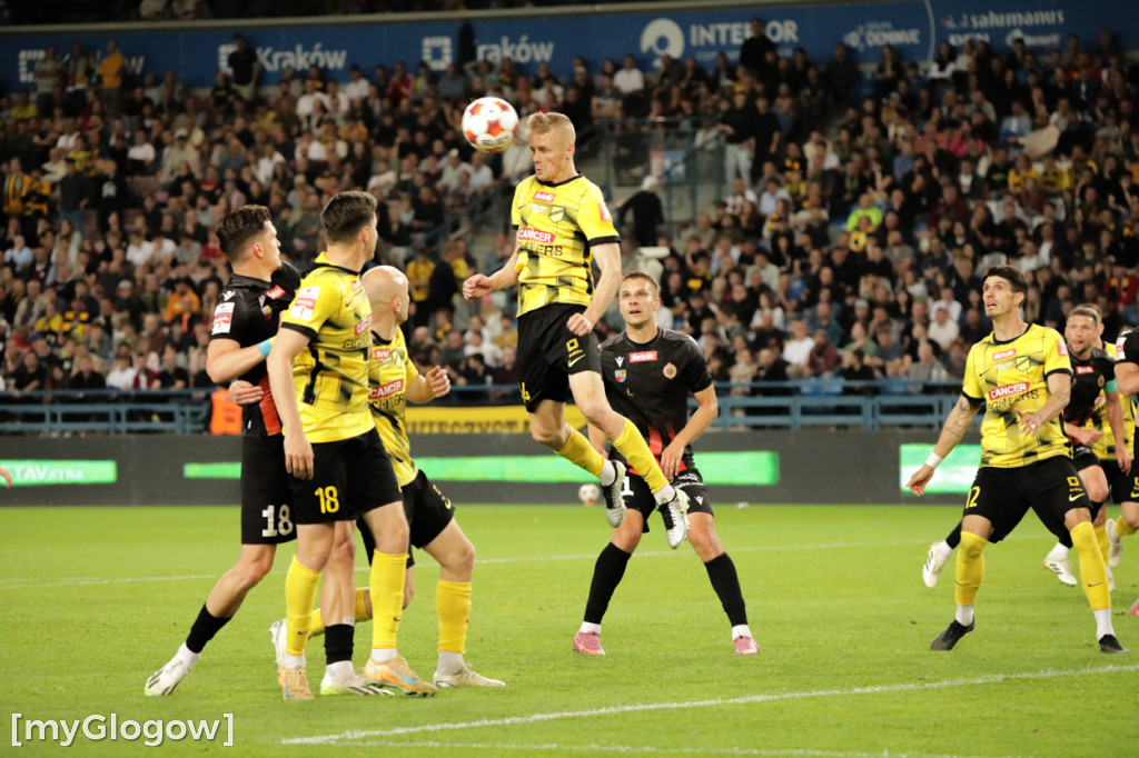 Chrobry grał z Wieczystą w finale baraży