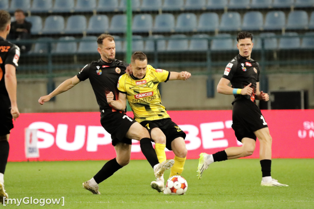 Chrobry grał z Wieczystą w finale baraży