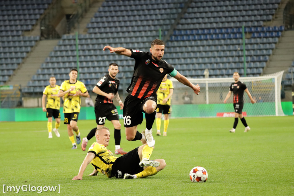 Chrobry grał z Wieczystą w finale baraży