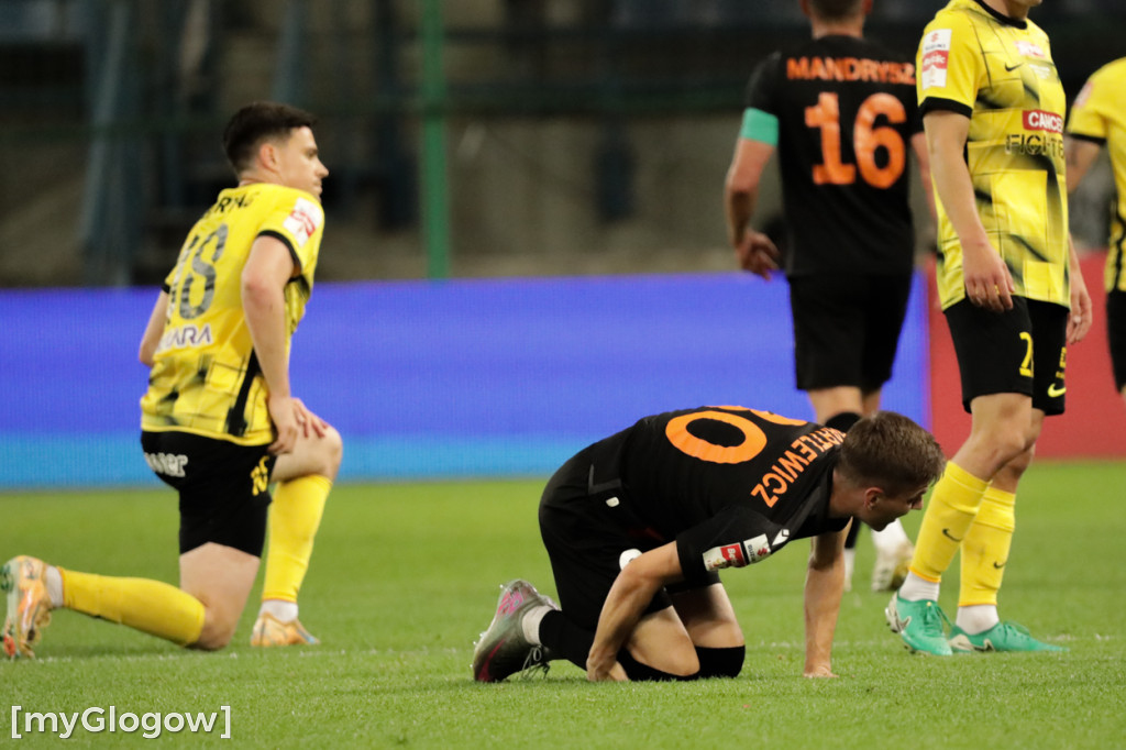 Chrobry grał z Wieczystą w finale baraży