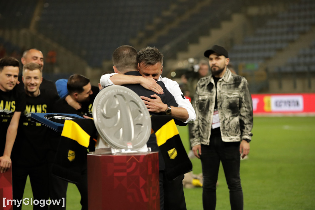 Chrobry grał z Wieczystą w finale baraży