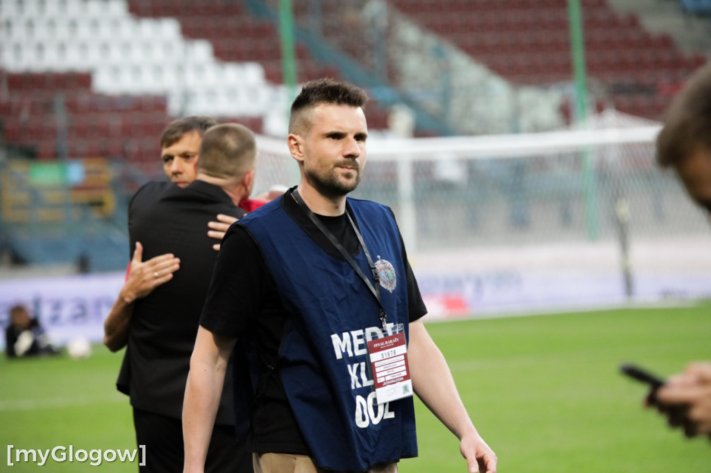 Chrobry grał z Wieczystą w finale baraży