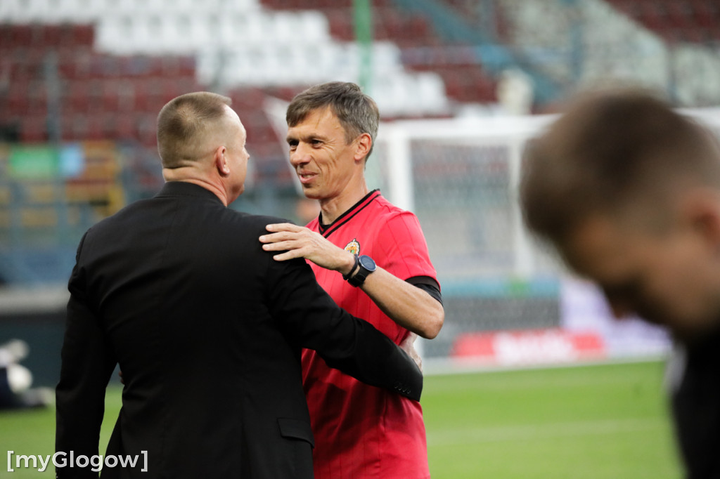 Chrobry grał z Wieczystą w finale baraży