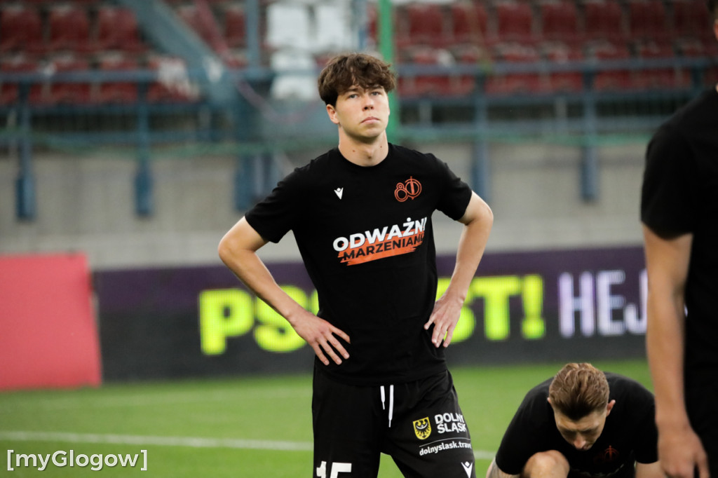 Chrobry grał z Wieczystą w finale baraży