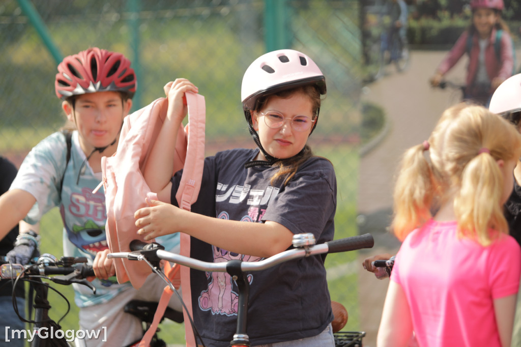 Rowerowy dzień dla uczniów w Głogowie