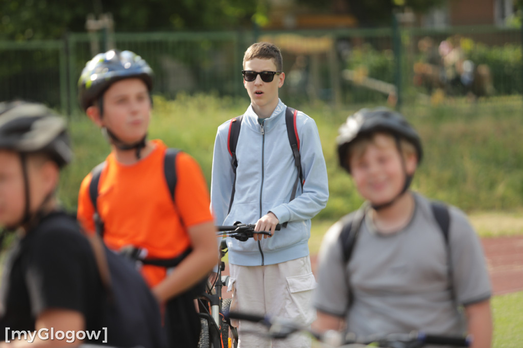 Rowerowy dzień dla uczniów w Głogowie