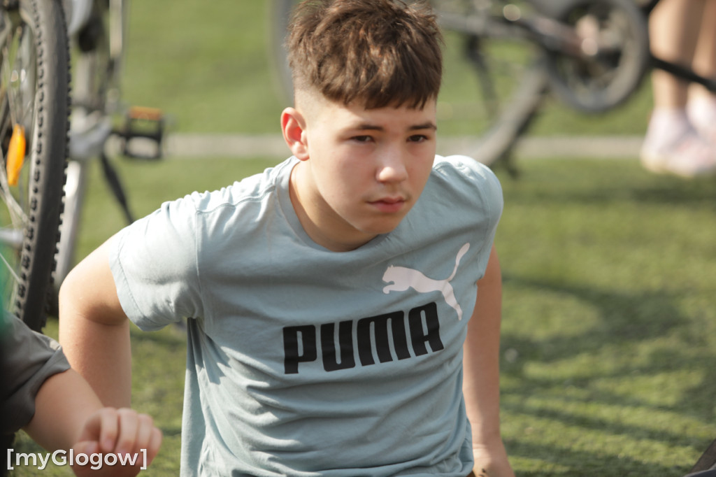 Rowerowy dzień dla uczniów w Głogowie