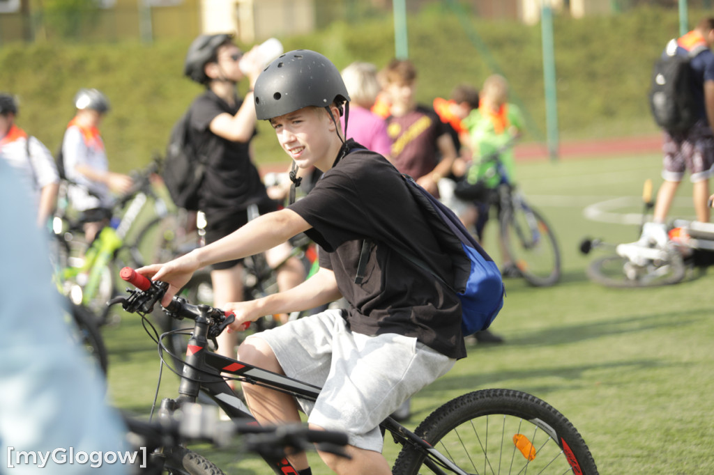 Rowerowy dzień dla uczniów w Głogowie