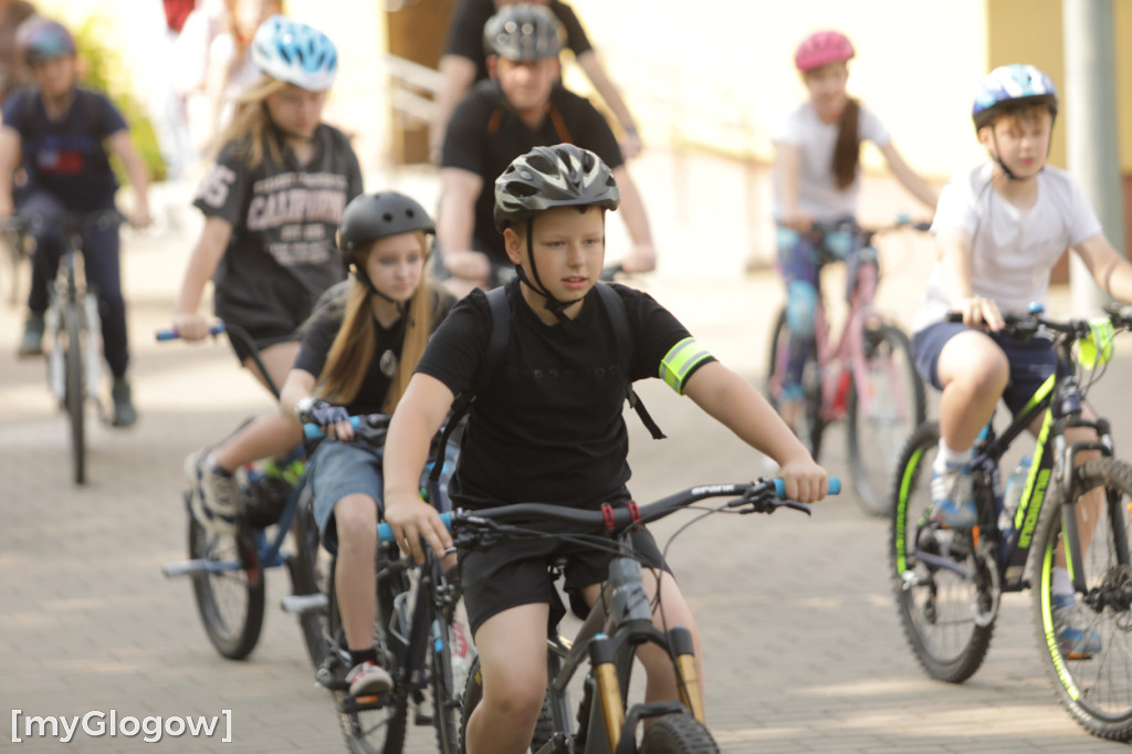 Rowerowy dzień dla uczniów w Głogowie