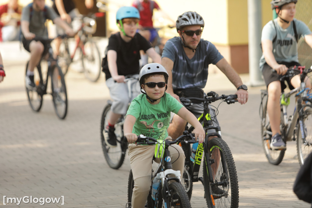 Rowerowy dzień dla uczniów w Głogowie