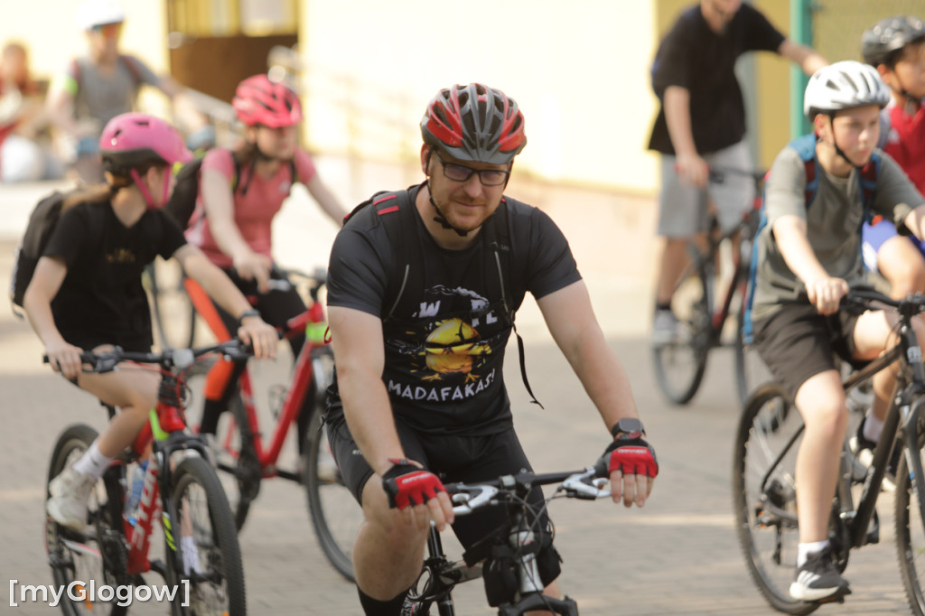 Rowerowy dzień dla uczniów w Głogowie