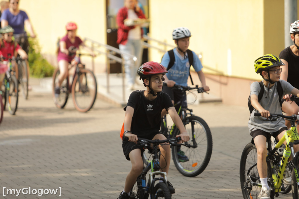 Rowerowy dzień dla uczniów w Głogowie